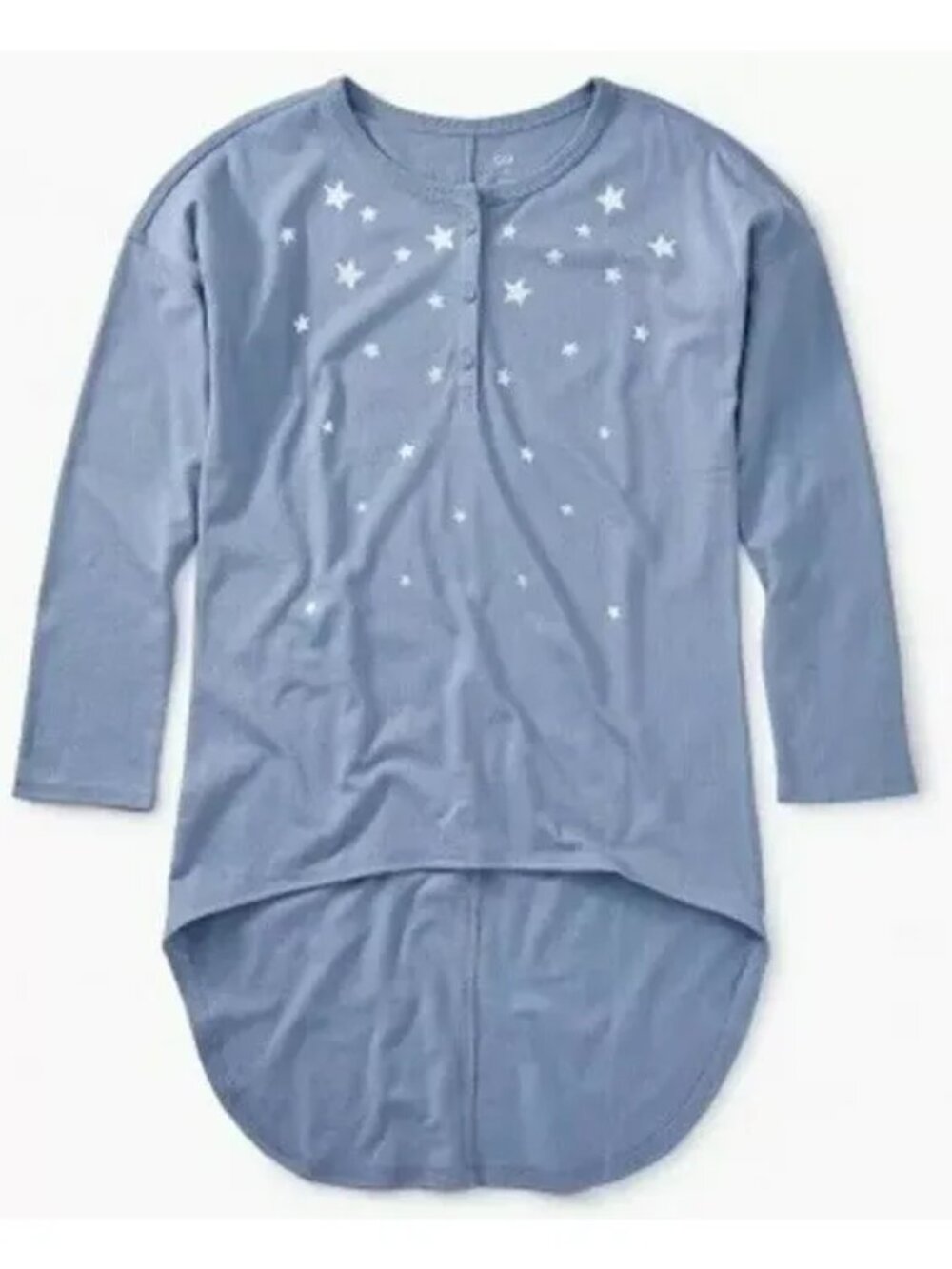 Tea Collection Silver Star Hi-Lo Tunic, Size 12